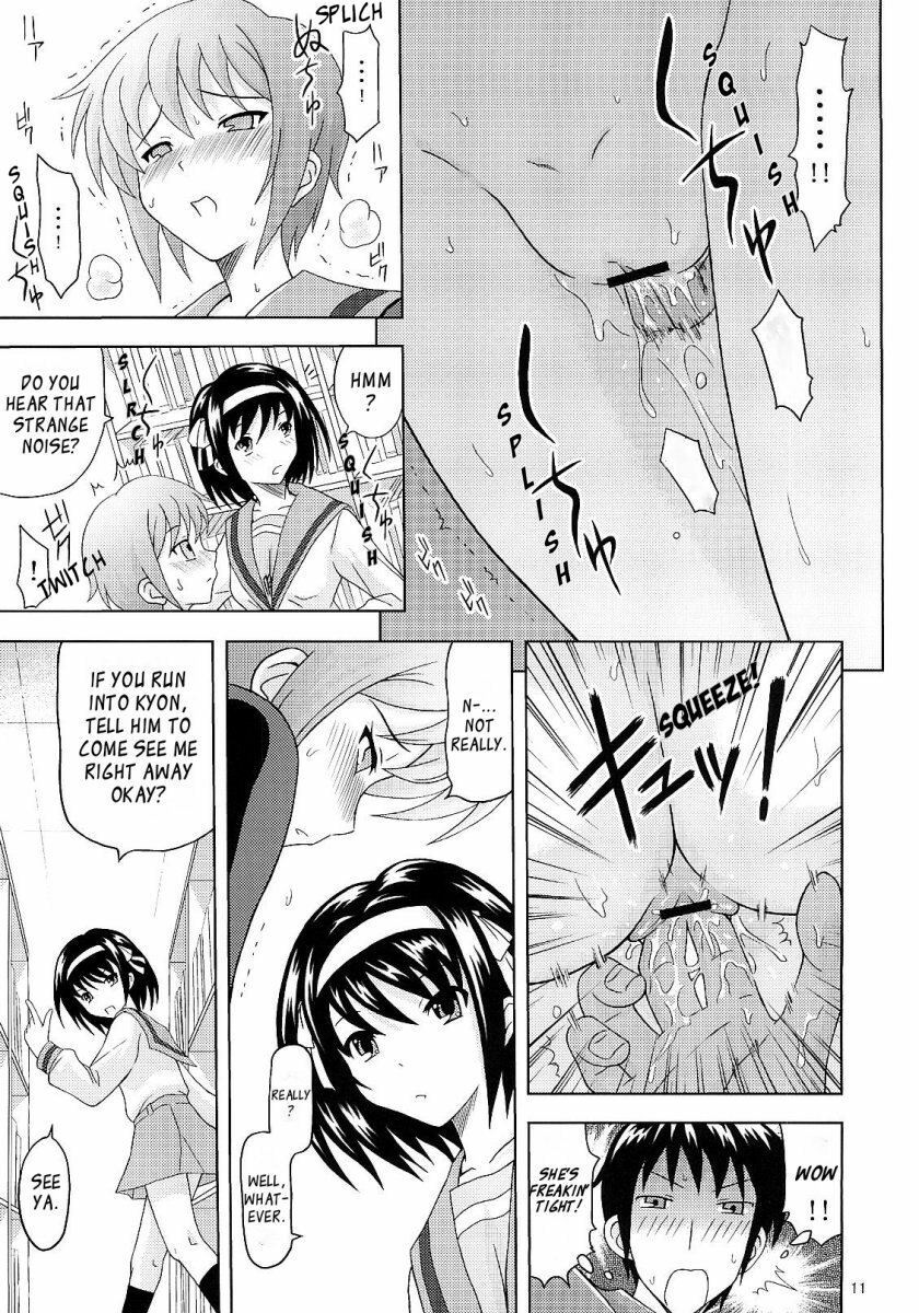(C73) [Gagaken (Mahiruno Kagerou)] Nagato Yuki no Nikuyoku (Suzumiya Haruhi no Yuuutsu) [English] page 10 full