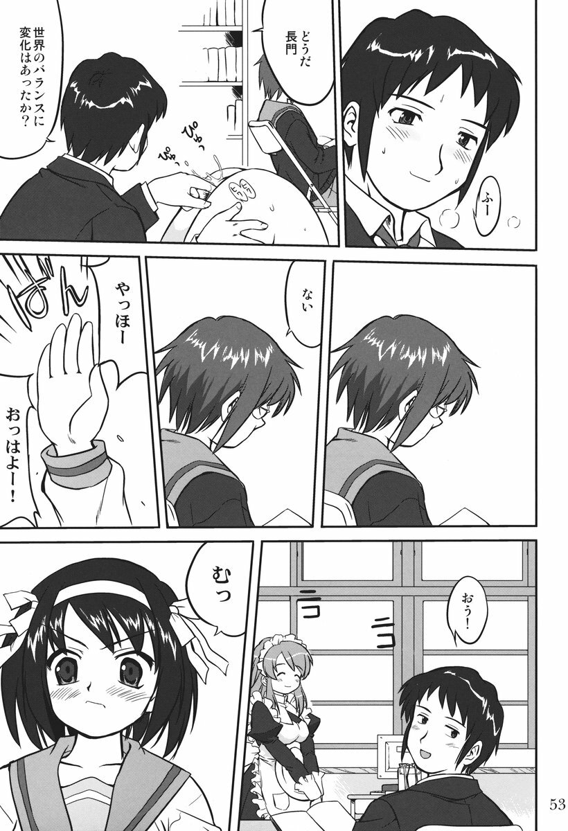 (C73) [Takotsuboya (TK)] Mikku Mikurunrun (The Melancholy of Haruhi Suzumiya) page 52 full