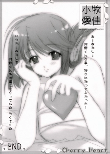 (SC31) [HEART-WORK, JOKER TYPE (Suzuhira Hiro, Nishimata Aoi)] Cherry Heart (ToHeart 2) - page 21