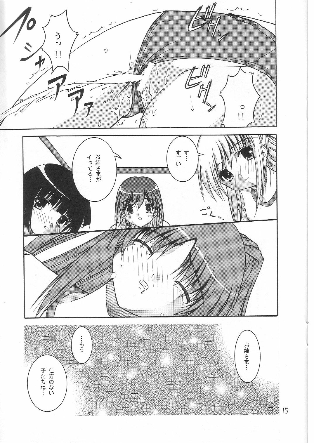 (C68) [Juicy Fruits (Satomi Hidefumi)] Be Positive! (ToHeart 2) page 14 full