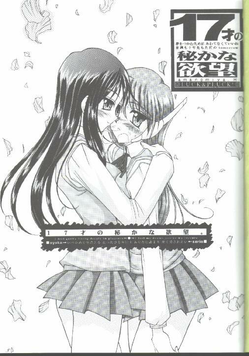 (C57) [LUCK&PLUCK!Co. (Amanomiya Haruka)] 17 Sai no Hisoka na Yokubou (To Heart) page 2 full