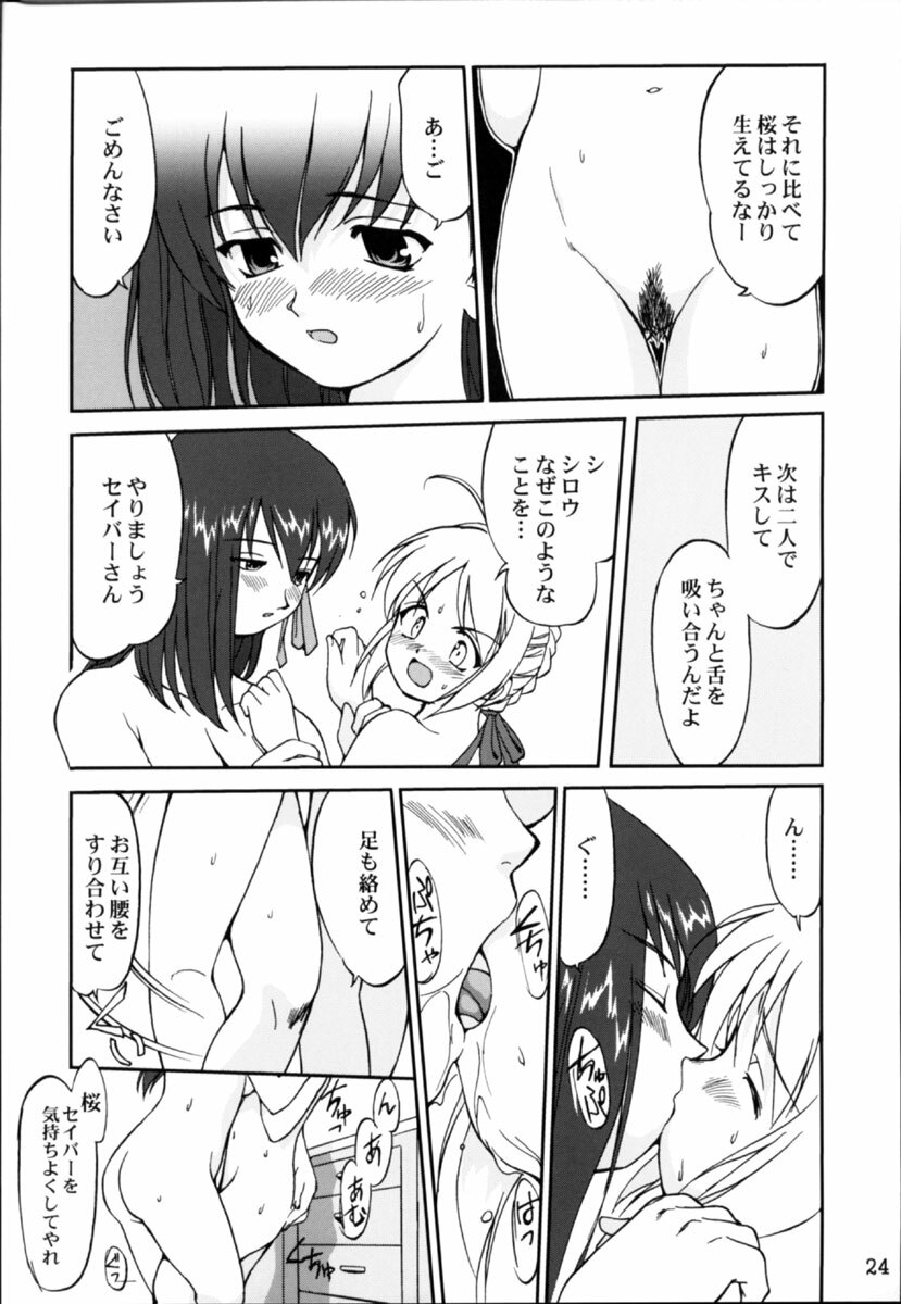 (C66) [Takotsuboya (TK)] King Arthur (Fate/stay night) page 23 full