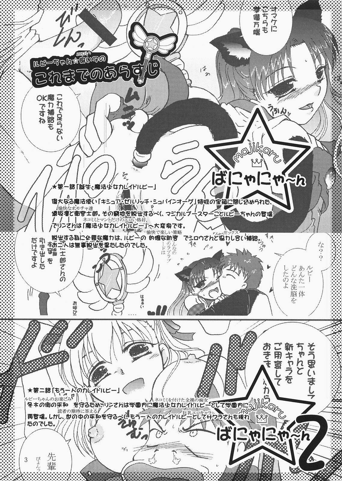 (C71) [Takeda Syouten (Takeda Sora)] Magical Bunny Nyan 4 (Fate/hollow ataraxia) page 2 full