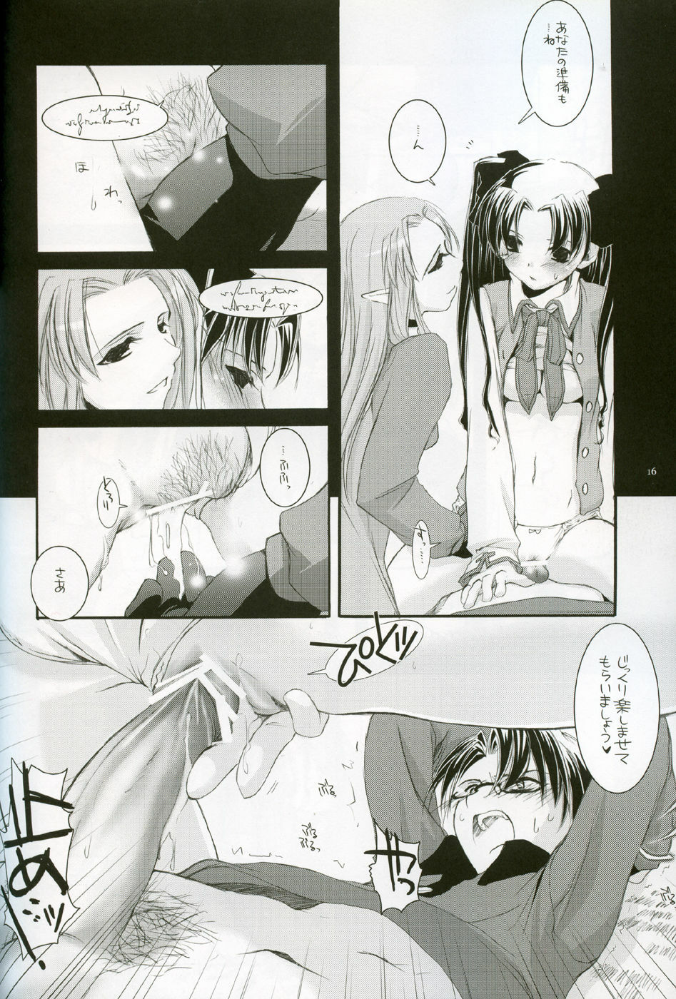 (CR36) [Digital Lover (Nakajima Yuka)] D.L. action 27 (Fate/Stay Night) page 15 full
