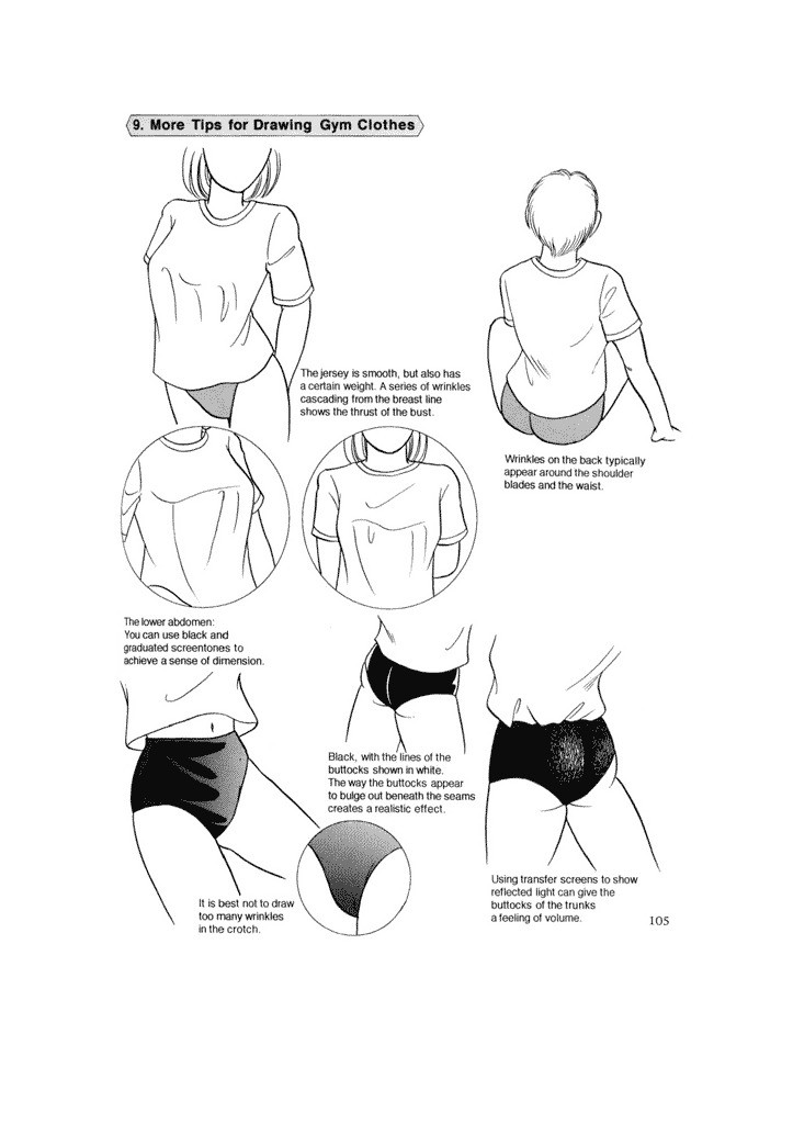Hikaru Hayashi - Techniques For Drawing Female Manga Characters page 104 full
