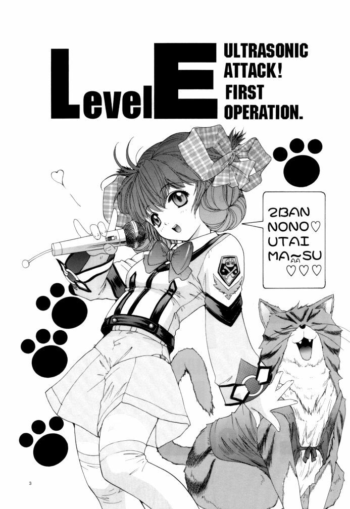 (C62) [Chimatsuriya Honpo (Various)] GUNPARADE MARCH ULTRASONIC ATTACK! FIRST OPERATION. LEVEL E (Gunparade March) page 3 full