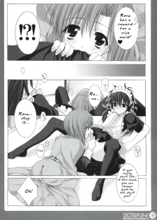 (C71) [Shounen x Shoujo (Kisaragi Mizu)] Omochikaeri! (Higurashi no Naku Koro ni) [English] - page 7