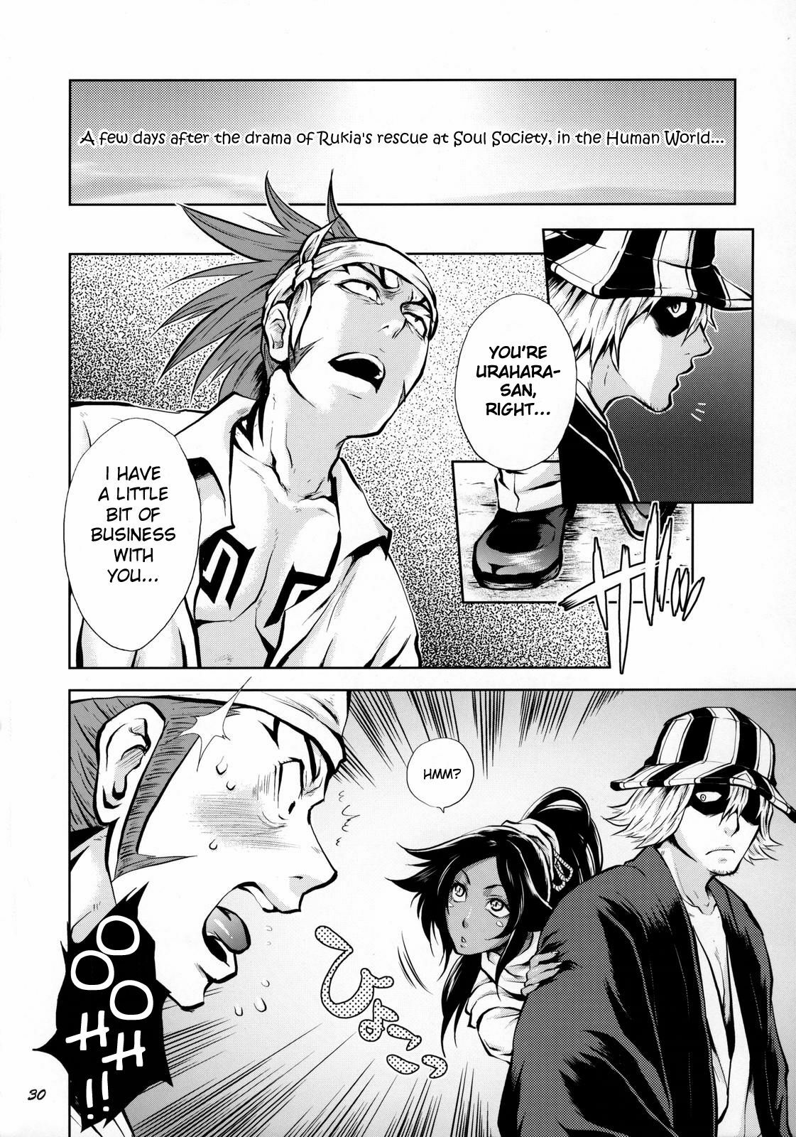 (C70) [Todd Special (Todd Oyamada)] Yukemuri NyanNyan Jiken (Bleach) [English] [H4chan] page 30 full