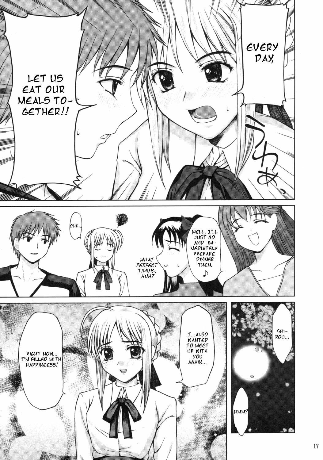 (C66) [Precious Heart (Yamasaki Atsushi)] Tsukiyo no Himegoto (Fate/stay night) [English] page 16 full