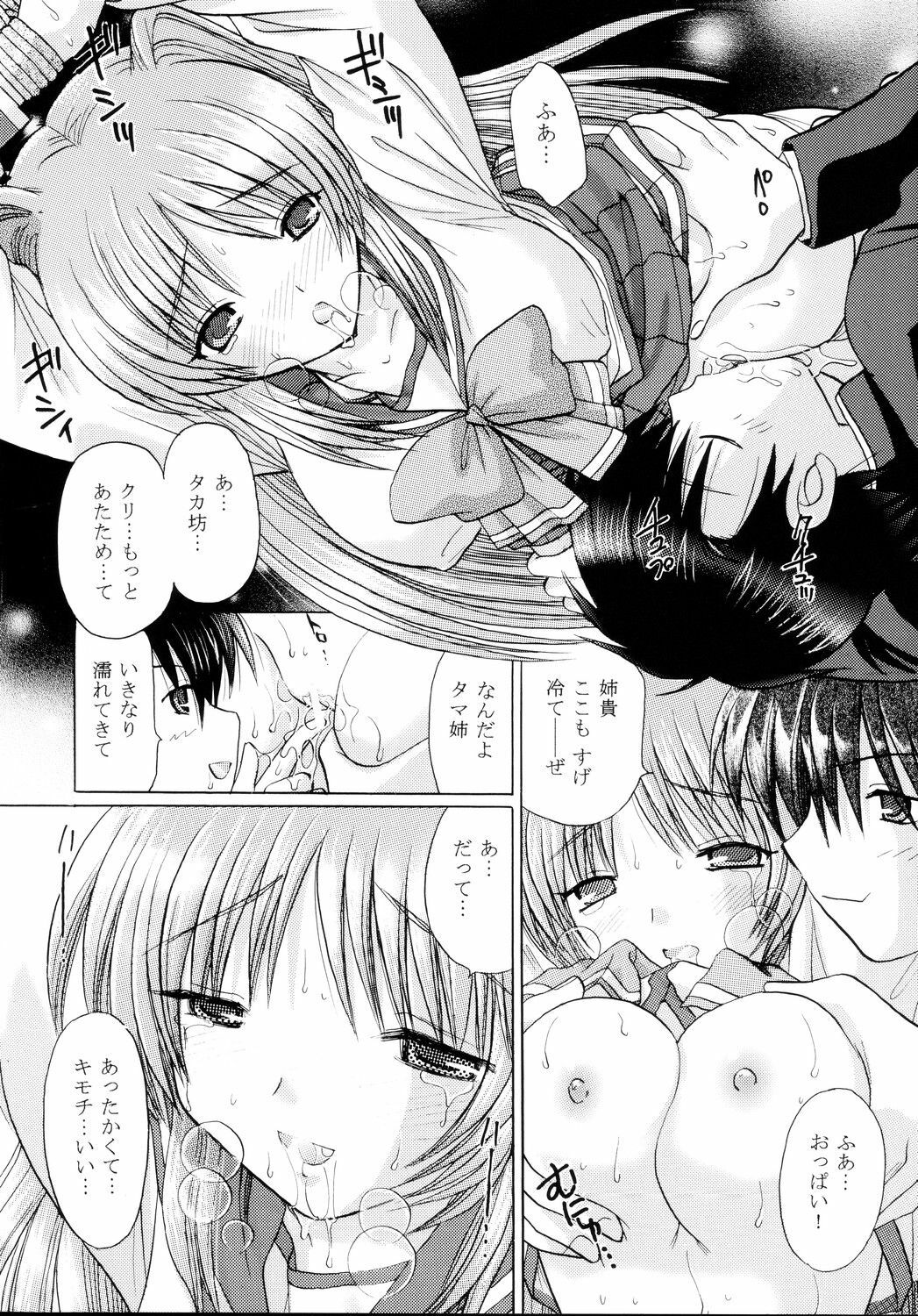 (C69) [Tom Tom (Yuzupon)] To Heart2 Zettai Zetsumei Tama-nee Ryoujoku-hen (To Heart2) page 10 full