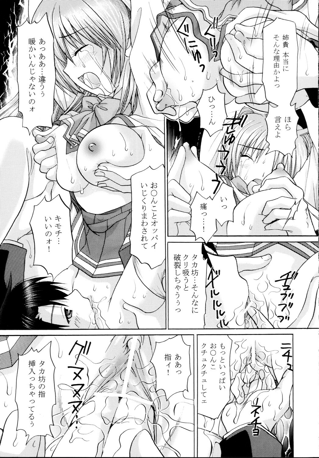 (C69) [Tom Tom (Yuzupon)] To Heart2 Zettai Zetsumei Tama-nee Ryoujoku-hen (To Heart2) page 11 full