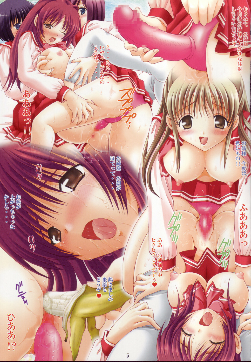 (C69) [Tom Tom (Yuzupon)] To Heart2 Zettai Zetsumei Tama-nee Ryoujoku-hen (To Heart2) page 5 full