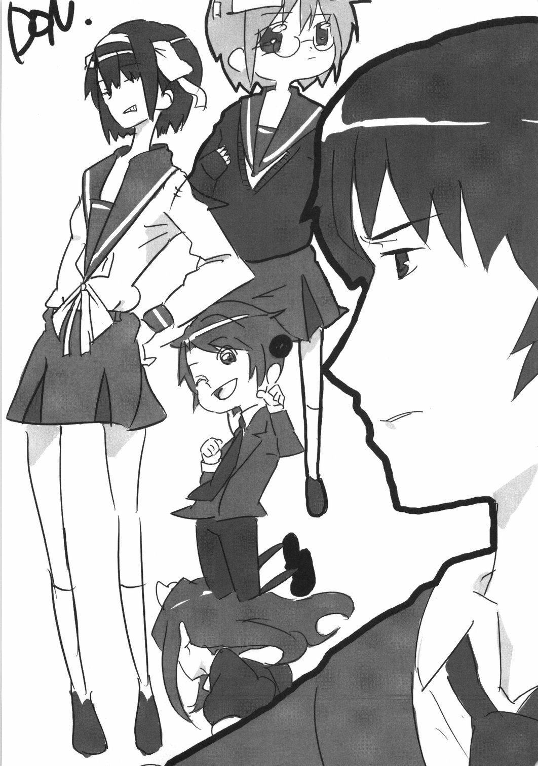 (C73) [Neko tank (Maitou)] Oshiete agenai (The Melancholy of Haruhi Suzumiya) page 18 full