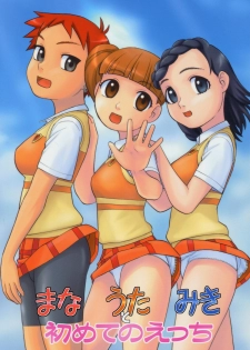 (C69) [Studio Wallaby (Niiruma Kenji)] Mana Uta Miki to Hajimete no Ecchi (Onegai My Melody)