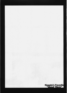 [Nilitsu Haihan (Nilitsu)] Nagato's Favorite ''about 18cm'' (Suzumiya Haruhi no Yuutsu) - page 2