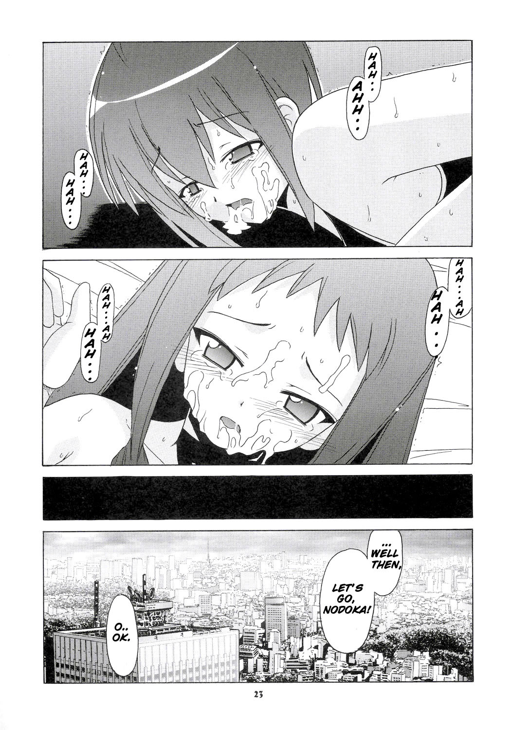 [BIG BOSS (Hontai Bai)] Nodoka to Yue no Mahou Shoujo Biblion (Mahou Sensei Negima!) [English] [H4chan] page 22 full
