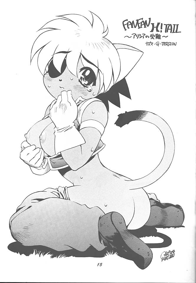 [TIMTIM Machine (Hanada Ranmaru, Kazuma G-VERSION)] TIMTIM Machine 1-gou (Tail Concerto) page 14 full