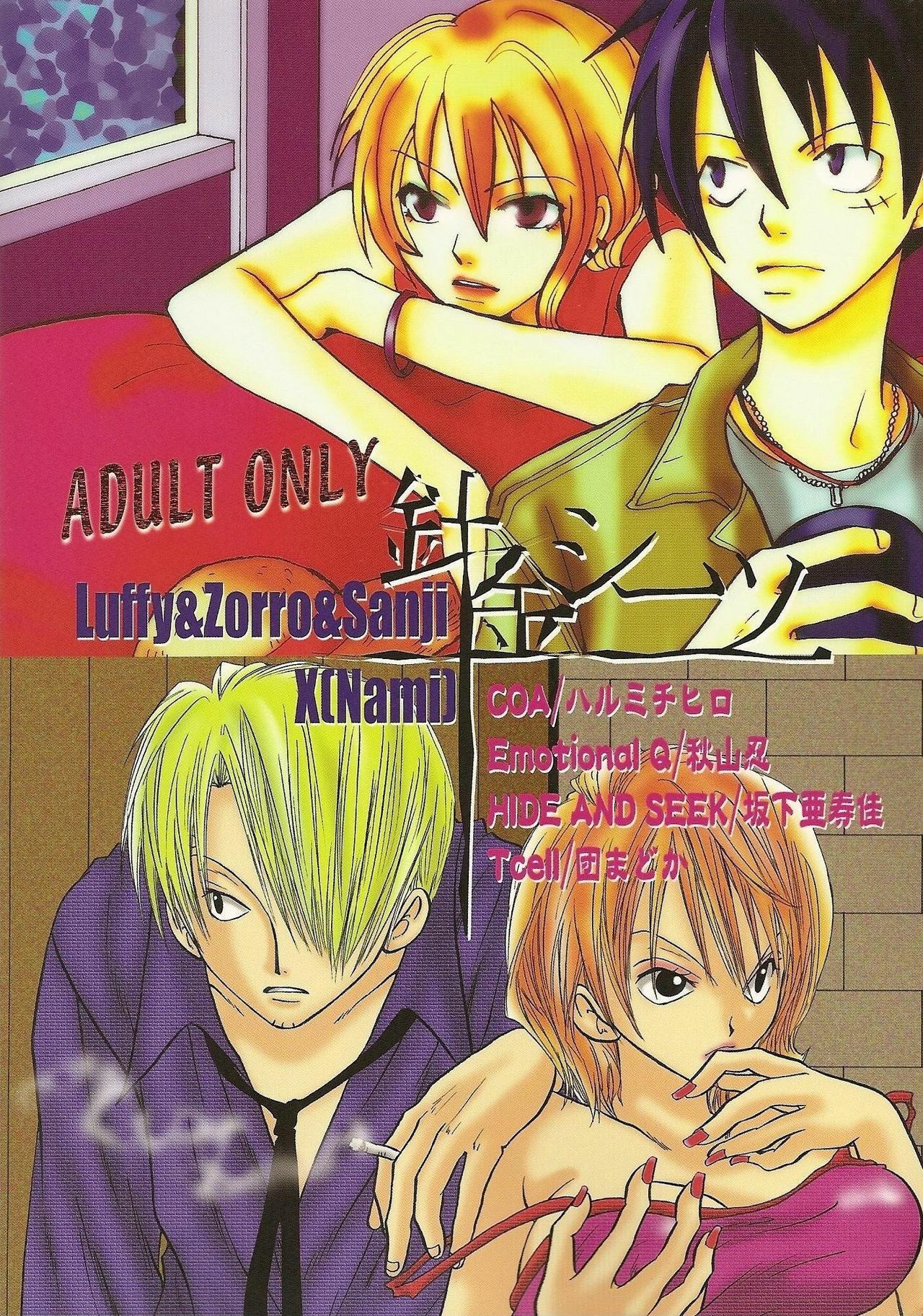 (C58) [Various (Harumi Chihiro)] Harigane Shiitsu (One Piece) [Incomplete] page 77 full