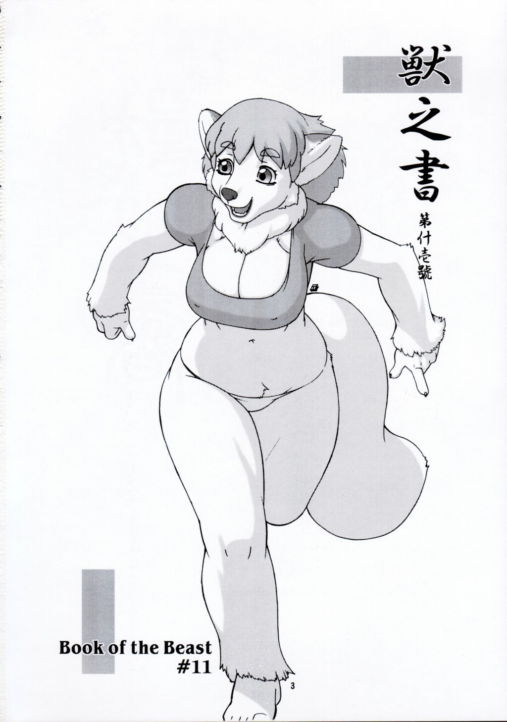 (C67) [TEAM SHUFFLE (Various)] Kemono no Sho Juuichi - Book of The Beast 11 page 2 full