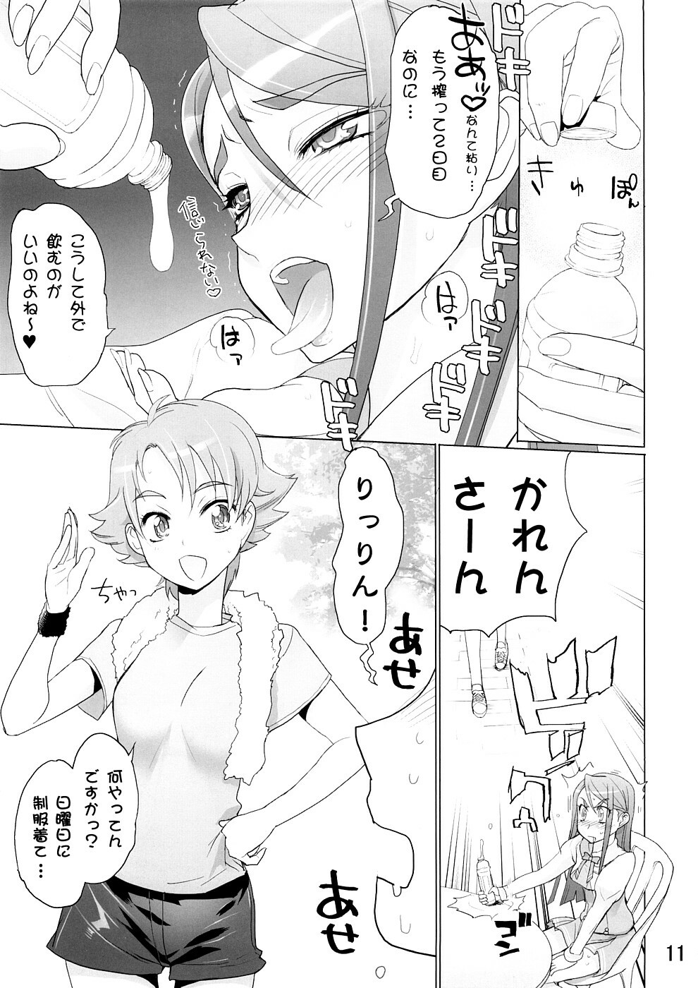 (SC39) [DIGITAL ACCEL WORKS (INAZUMA.)] KAREN 100 SHIKI (Yes! Precure 5) page 10 full