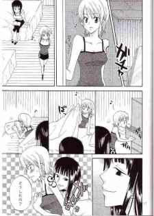 (C67) [Kurione-sha (YU-RI)] Oshiete! Nico-san (One Piece) - page 14