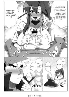 (C73) [TETRODOTOXIN (Nise Kurosaki, ST-retcher)] Chou Ishiyumi Chichi Senkan (Tengen Toppa Gurren Lagann) [English] - page 13
