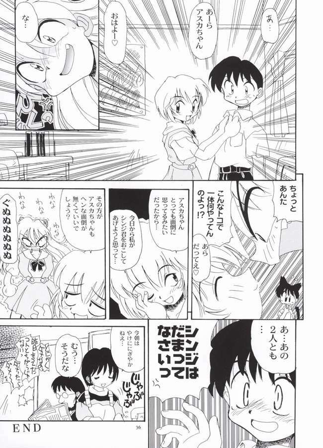 [Paradise City (Various)] AsuRei (Neon Genesis Evangelion) [Incomplete] page 34 full