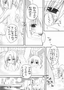 (C72) [Amadeus no Isan (Fujihara Shu, Aoba Shou)] Chichi Usagi e no Shohousen (Touhou Project) - page 26