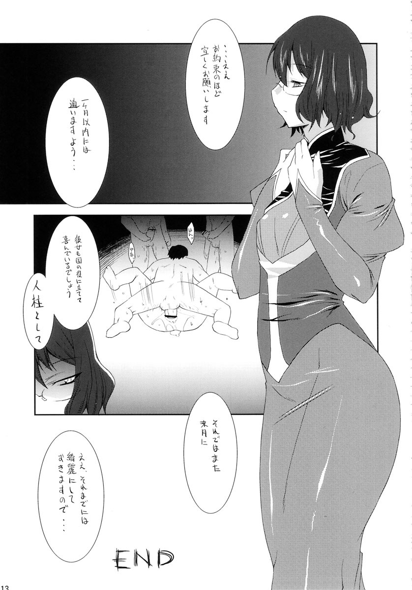 (SC39) [gos to vi (Utamaro)] EARTH is DEAD (Mobile Suit Gundam 00) page 13 full
