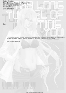 The Long Tunnel of Wanting You (Hellsing) - page 2