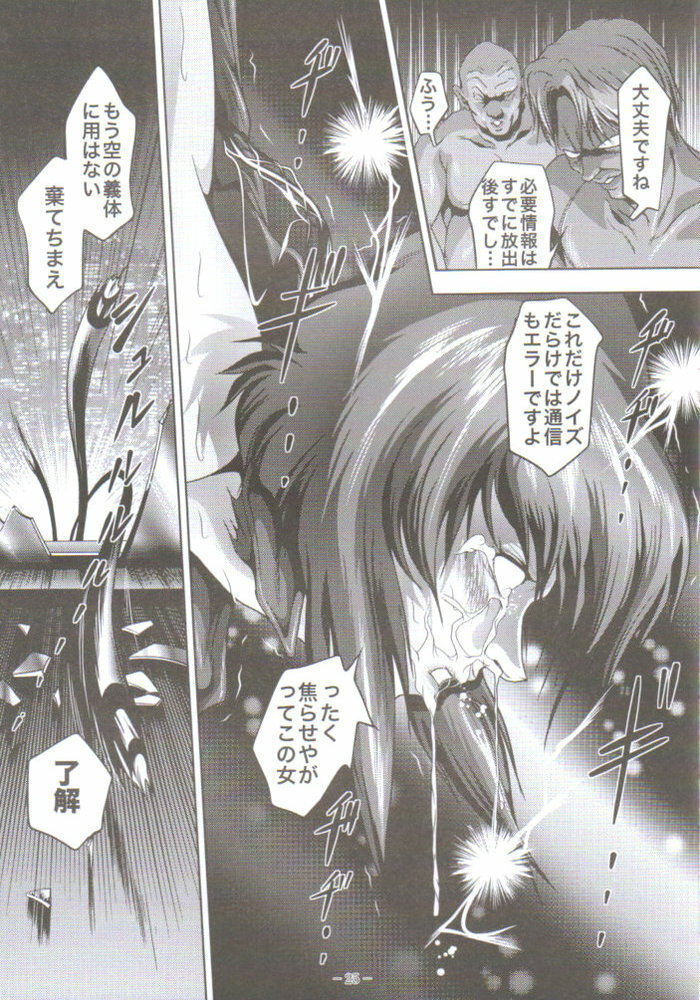 [Akiyama Production (Mikazuki Shikou)] Dennou Shokei (Ghost in the Shell) page 24 full