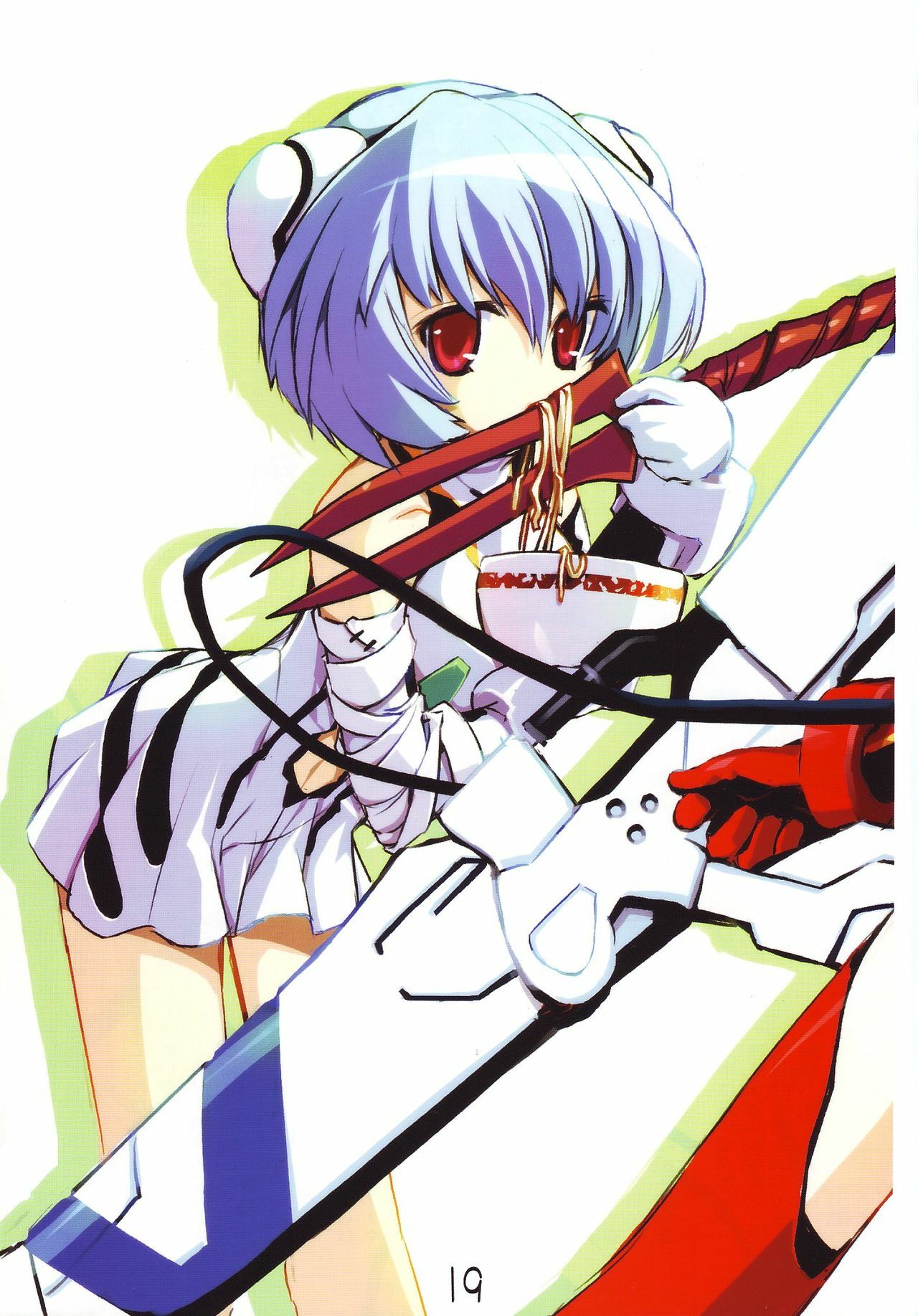 (C68) [Doujin Hoops, Eyes Of Dragon (Various)] Megami-tachi no Kyuujitsu (Neon Genesis Evangelion) page 23 full