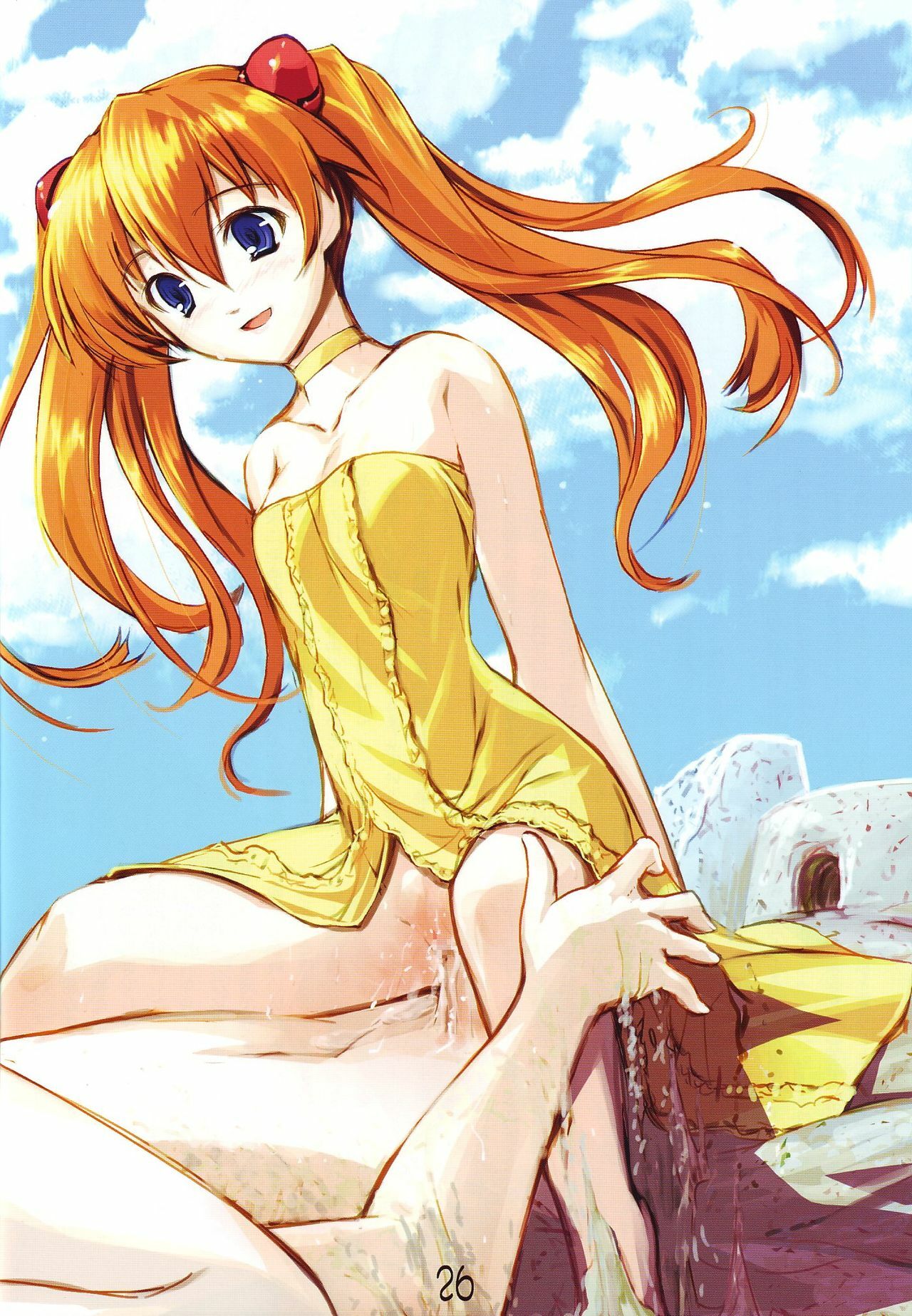 (C68) [Doujin Hoops, Eyes Of Dragon (Various)] Megami-tachi no Kyuujitsu (Neon Genesis Evangelion) page 30 full