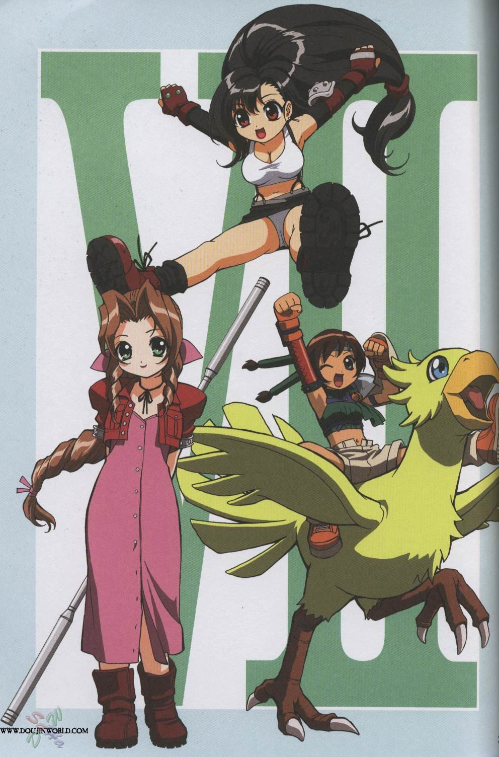 [Ohkura Bekkan, Megami Kyouten (Ohkura Kazuya, Aoki Reimu)] F.F.Girls (Final Fantasy 7, Final Fantasy Unlimited) [English] [SaHa] page 21 full