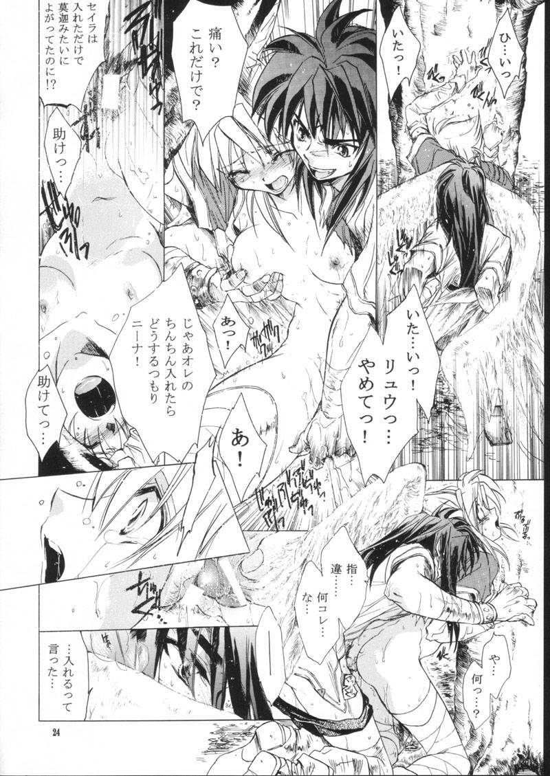 (C61) [Toko-ya (HEIZO, Kitoen)] side:NINA - Ryuu no Me no Fuukei ~ second (Breath Of Fire) page 24 full