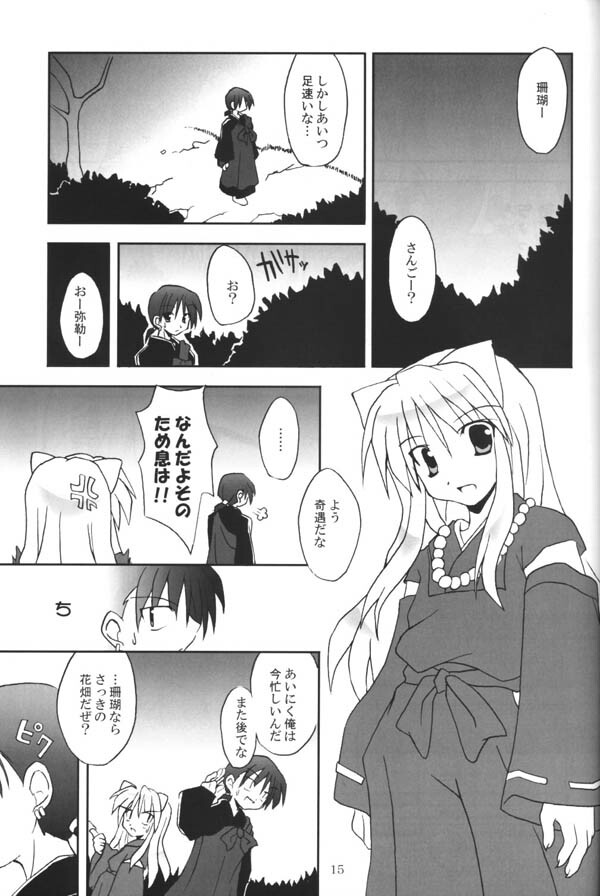 (C65) [Sumitan (Satou Kibi)] Sango-chan no Hon - Dai-san Maku (Inuyasha) page 13 full