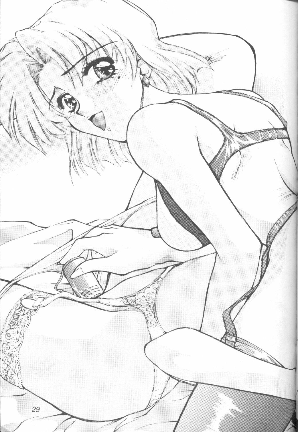 [Robazoku (Yumesaki Sanjuro)] E-sacrifice (Neon Genesis Evangelion, King of Fighters) page 27 full