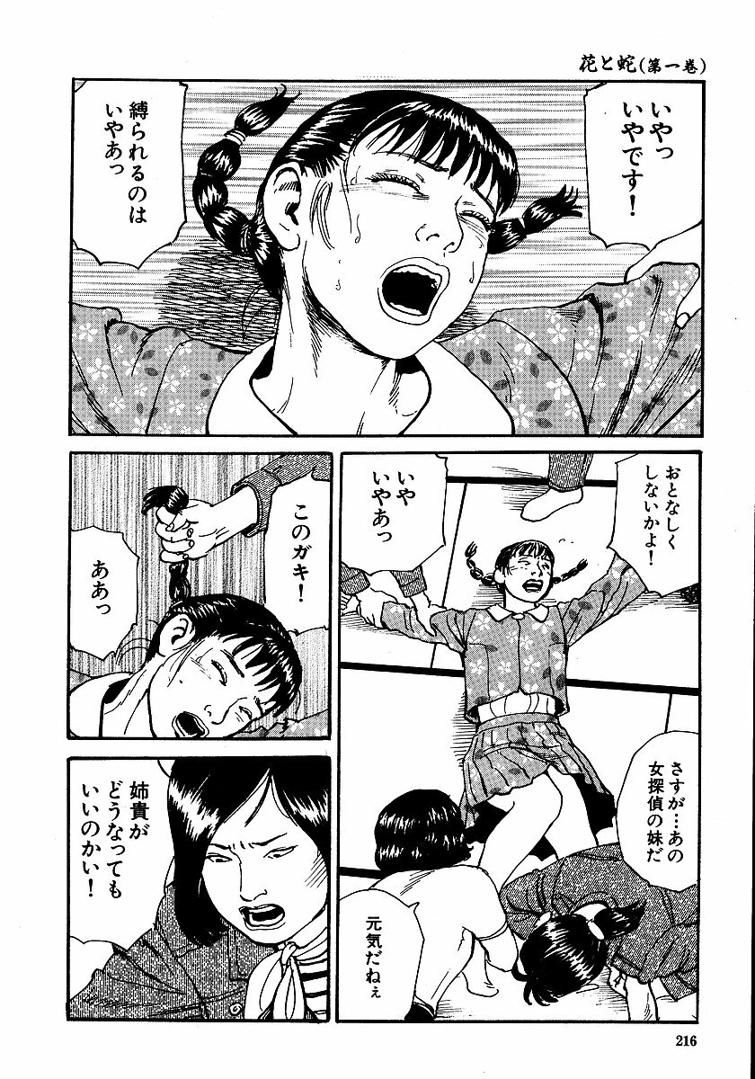 [Osada Kaname, Dan Oniroku] Hana to Hebi 1 page 221 full
