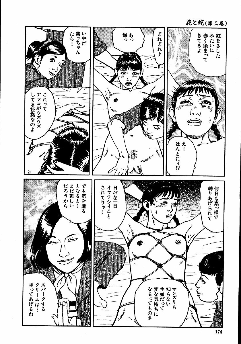 [Dan Oniroku, Osada Kaname] Hana to Hebi 2 page 179 full