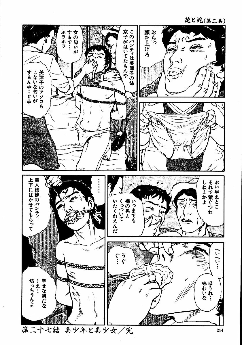 [Dan Oniroku, Osada Kaname] Hana to Hebi 2 page 219 full