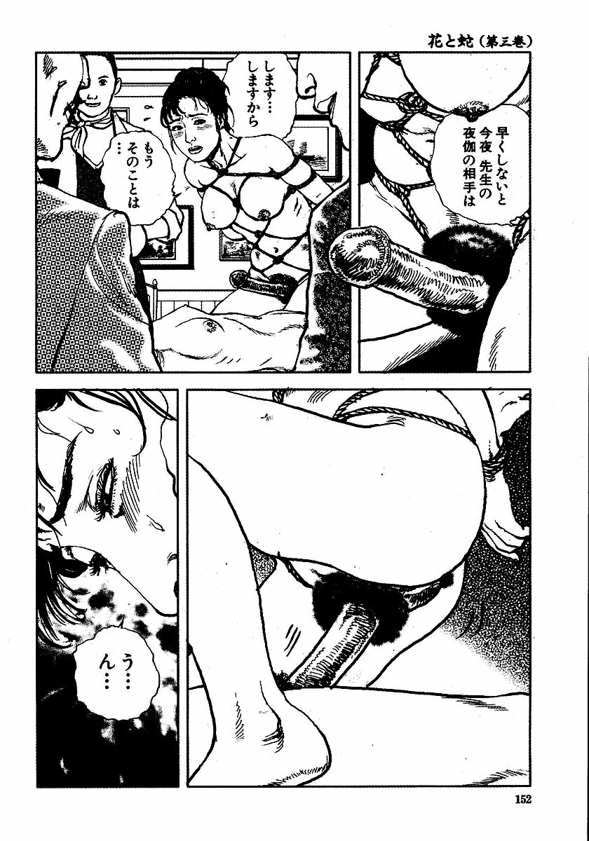 [Osada Kaname, Dan Oniroku] Hana to Hebi 3 page 157 full