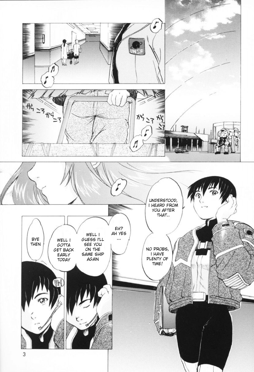 (C64) [Toko-ya (Kitoen)] Yukuzo! Aumaan Daikessen!! Gojitsudan (Zone of the Enders) [English] {Sandwhale} page 2 full