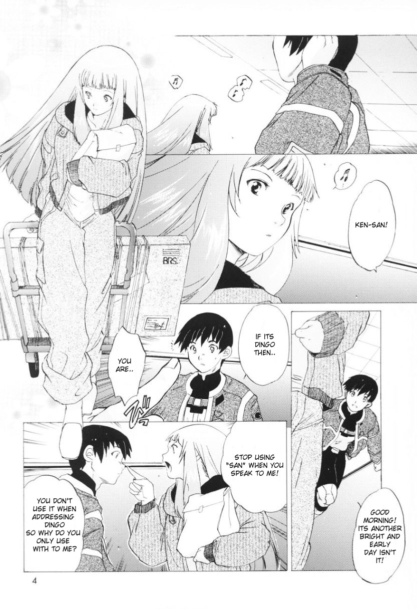(C64) [Toko-ya (Kitoen)] Yukuzo! Aumaan Daikessen!! Gojitsudan (Zone of the Enders) [English] {Sandwhale} page 3 full