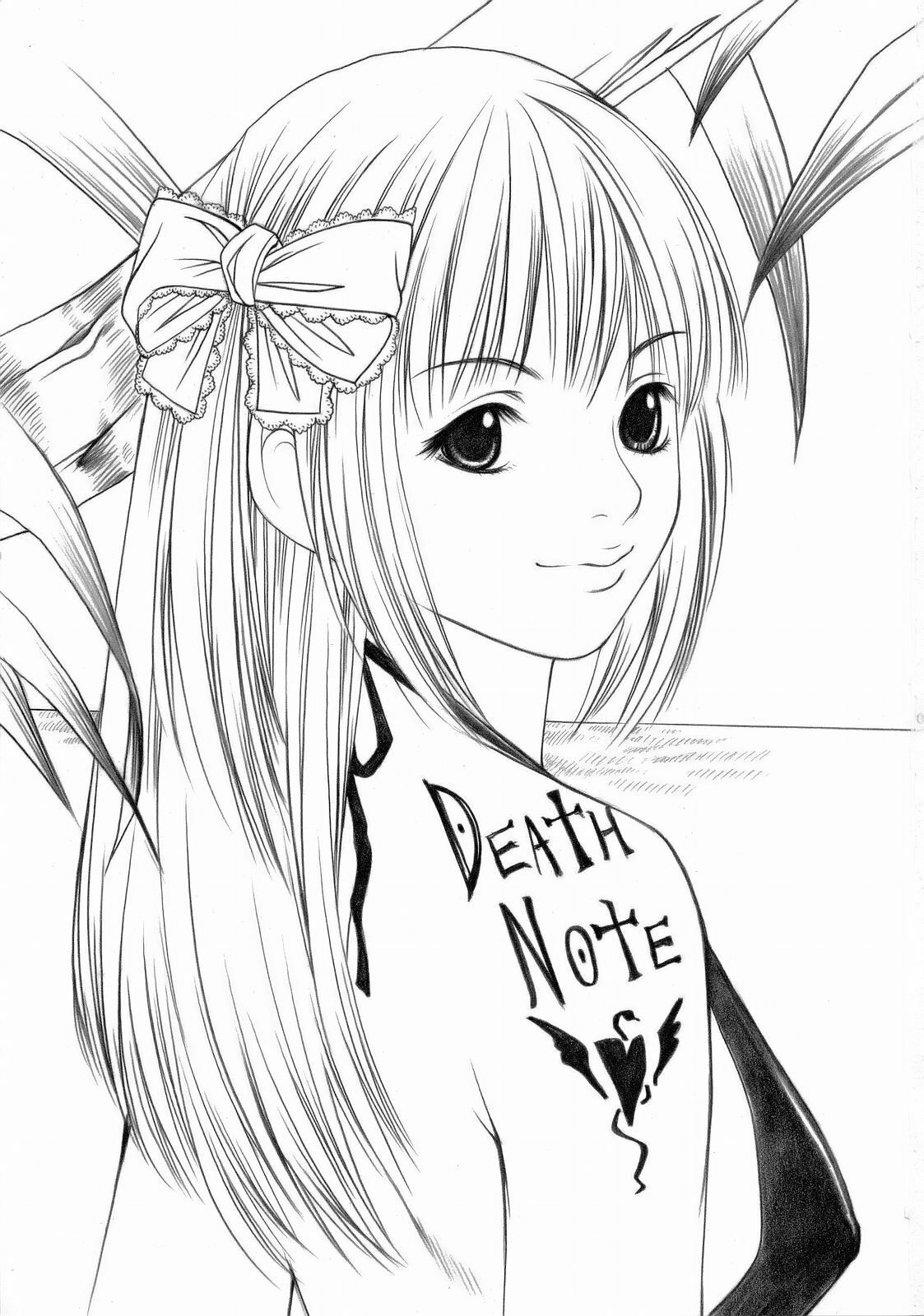 (SC31) [Bone★chinA (Chuuni no Keroyon, Hasumi Hiro)] MISA NOTE (Death Note) page 2 full