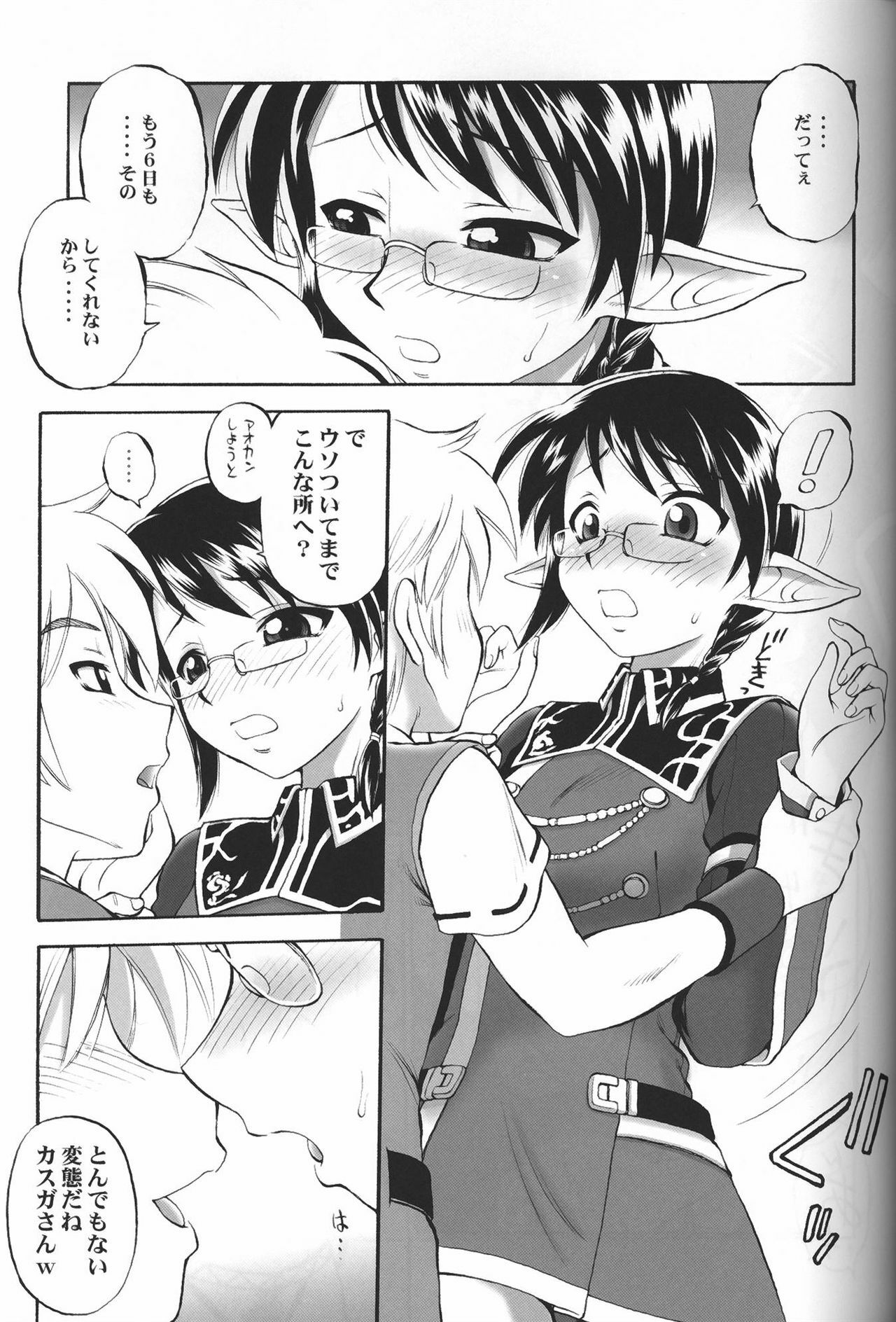 (C73) [JACK-O-LANTERN (EBIFLY, Neriwasabi)] Alterna Hajikemashita (Final Fantasy XI) page 6 full
