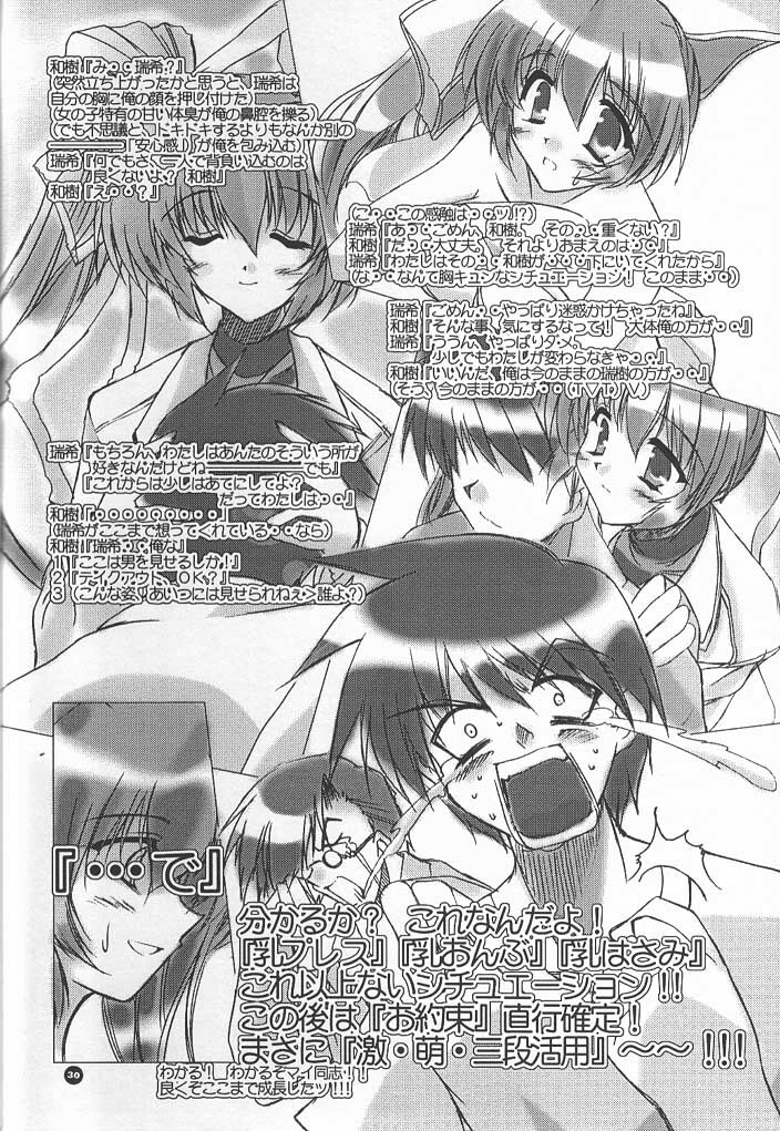 (C60) [KAMINENDO.CORPORATION (Akazawa RED)] Slow Love (Comic Party) page 29 full