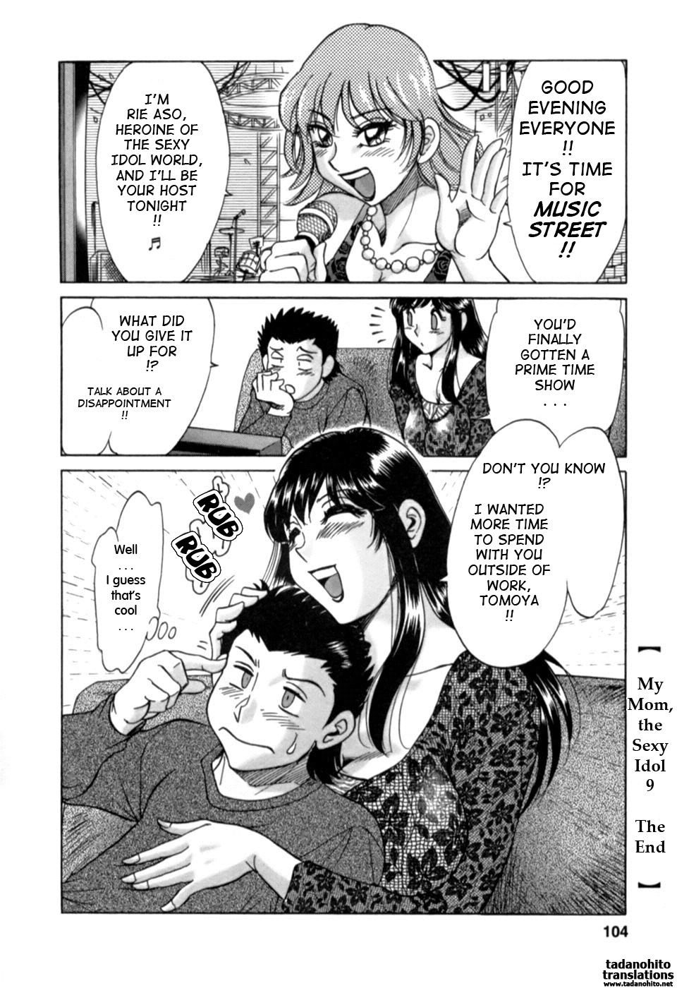 [Chanpon Miyabi] Haha wa Sexy Idol 2 | My Mom, The Sexy Idol 2 [English] {Tadanohito} page 105 full