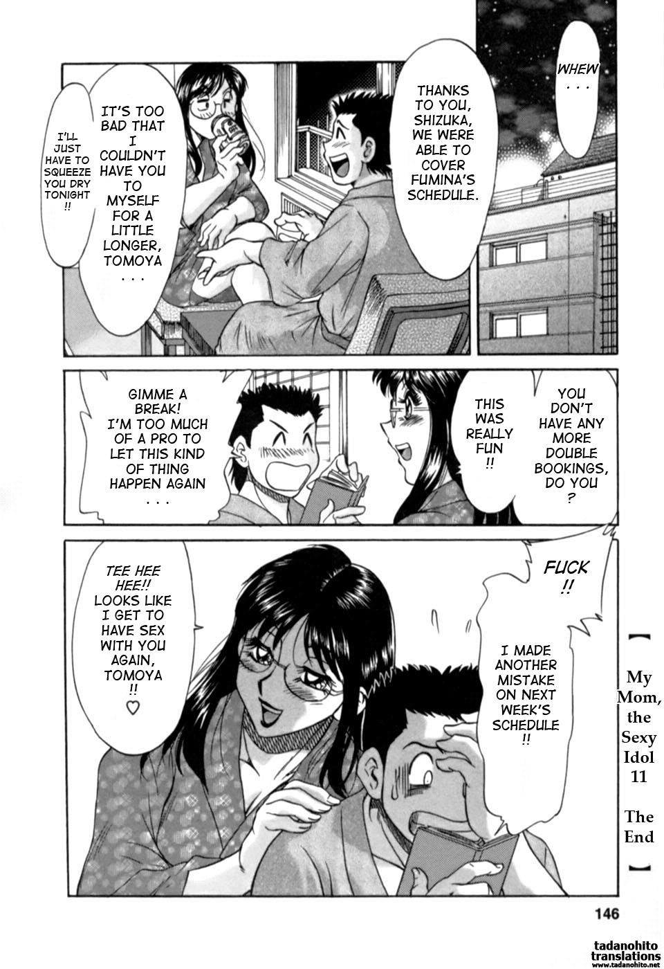 [Chanpon Miyabi] Haha wa Sexy Idol 2 | My Mom, The Sexy Idol 2 [English] {Tadanohito} page 145 full