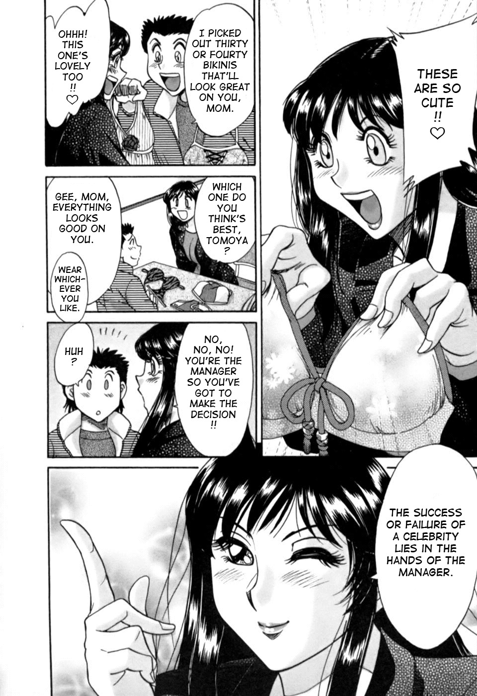 [Chanpon Miyabi] Haha wa Sexy Idol 2 | My Mom, The Sexy Idol 2 [English] {Tadanohito} page 71 full