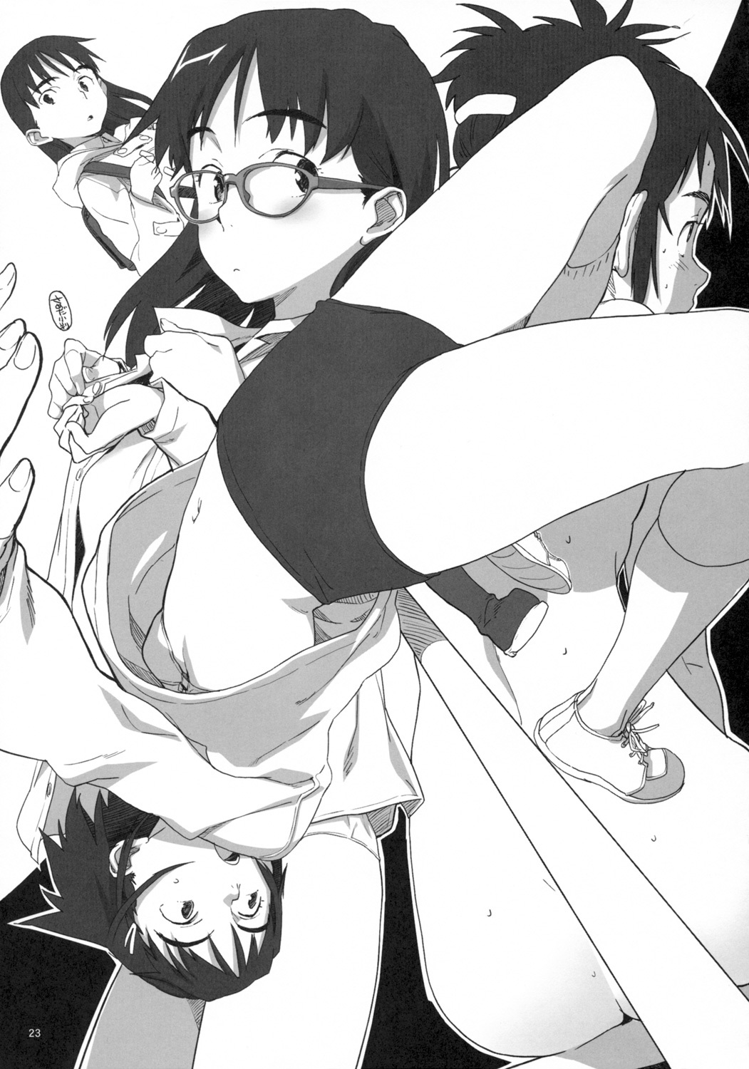(C72) [Circle ED (ED)] NMNE - Nina Mori No Eroihon (FLCL) [English] [Takehiro] page 22 full